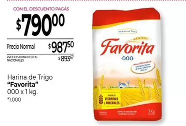 Favorita - Harina de Trigo