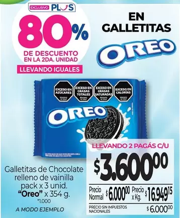 Oreo - Galletitas de Chocolate