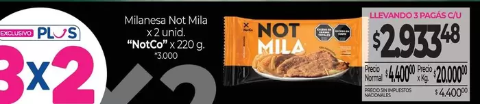 X$ - Milanesa Not Mila