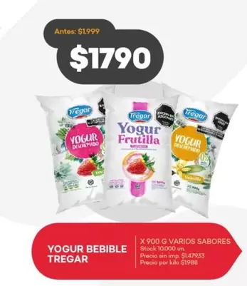 Tregar - YOGUR BEBIBLE