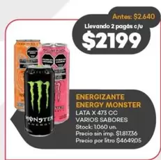 Monster - ENERGY MONSTER