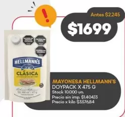 Hellmann's - MAYONESA