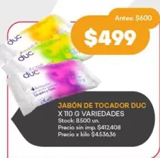Duc - JABÓN DE TOCADOR