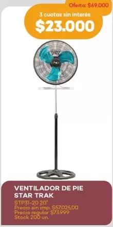 Star - DE PIE STAR TRAK STPSI-20 20