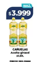 cañuelas - Aceite girasol