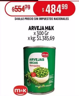 M&K - ARVEJA