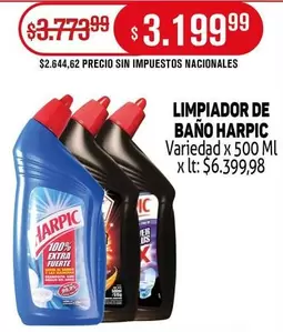 Harpic - LIMPIADOR DE BAÑO