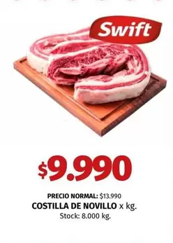 Swift - COSTILLA DE NOVILLO