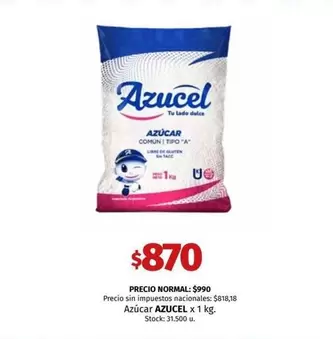 X$ - AZÚCAR