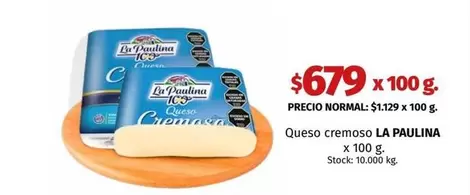 La paulina - Queso cremoso