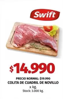Swift - COLITA DE CUADRIL DE NOVILLO