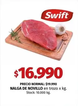 Swift - NALGA DE NOVILLO