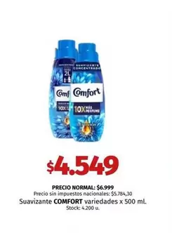 Comfort - Suavizante variedades