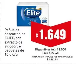 Elite - Descartables