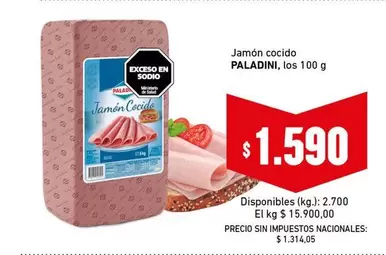 Paladini - Jamón cocido