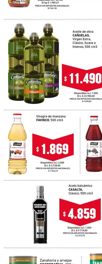 cañuelas - Aceite de oliva