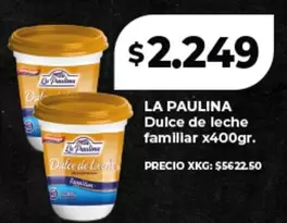 La paulina - Dulce de leche familiar