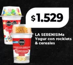 Rocklets - Yogur con rocklets & cereales