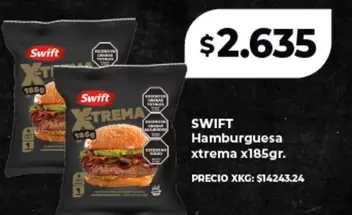 Swift - Hamburguesa xtrema