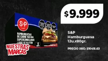 S&P - Hamburguesa