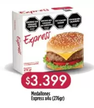 Express - Medallones  x4u