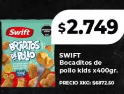 Swift - Bocaditos de pollo kids