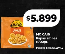 Mc Cain - Papas smiles