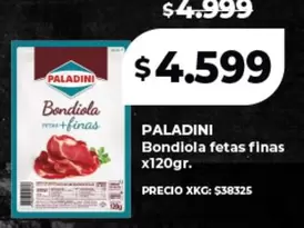 Paladini - Bondiola fetas finas