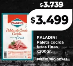 Paladini - Paleta cocida fetas finas