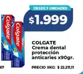 Colgate - Crema dental protección anticaries