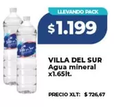 Villa del Sur - Agua mineral