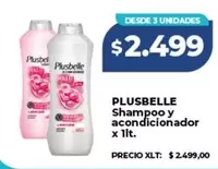 Plusbelle - Shampoo y acondicionador
