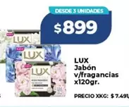 Lux - Jabón v/fragancias