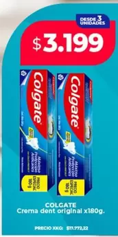 Colgate - Crema dent original x180g