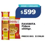 Favorita - Fideos