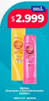 Sedal - Shampoo y Acondicionador