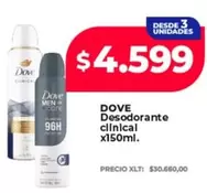 Dove - Desodorante clinical