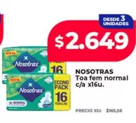 Nosotras - Toa fem normal