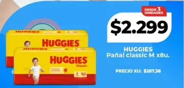 Huggies - Pañal prote. plus regular