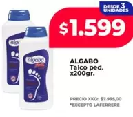 Algabo - Talco ped.