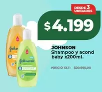 Johnson's - Shampoo y acond