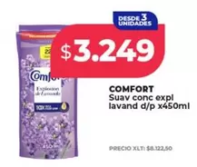 Comfort - Suav conc expl lavand d/p x450ml