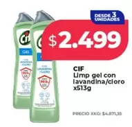 Cif - Limp gel con lavandina/cloro