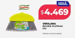 Virulana - Escoba multiuso