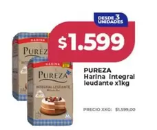 Pureza - Harina Integral leudante x1kg