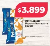 Pehuamar - Papas fritas acanal