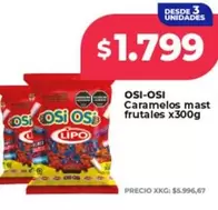 Osi-Osi - Caramelos mast frutales