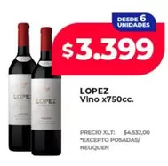 Lopez - Vino x750cc