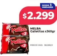 Melba - Galletitas