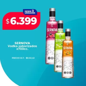 sernova - Vodka saborizados